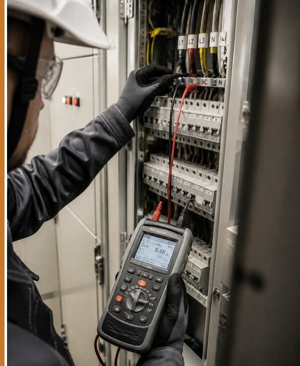 Измерение цепи фаза ноль в Сосногорске от 1032 р. | Авеста ОТиПБ